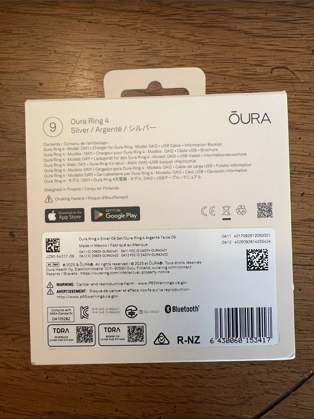 Oura ring 4
